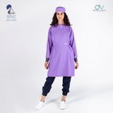 BATA IMPERMEABLE MUJER LILA M/G (DOCTORS VALLEY)