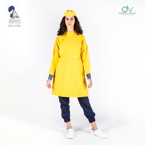 BATA IMPERMEABLE MUJER MOSTAZA  CH/ M (DOCTORS VALLEY)